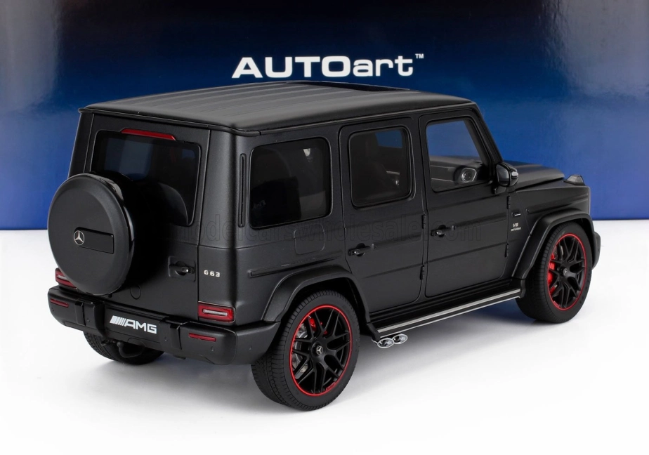 Autoart Mercedes benz G-class G63 Amg (W463) V8 Biturbo 2019 1:18 Night Black Magno
