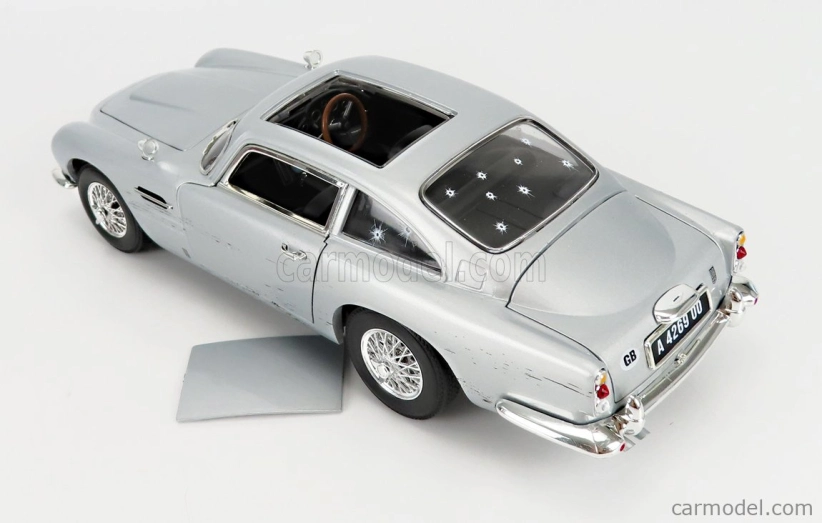 Autoworld Aston martin Db5 1964 - 007 James Bond - No Time To Die - Non E' Tempo Per Morire 1:18 Silver