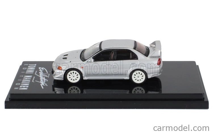 Zapaľovanie-model Mitsubishi Lancer Evolution Vi (gf-cp9a) 2000 1:64 Strieborná