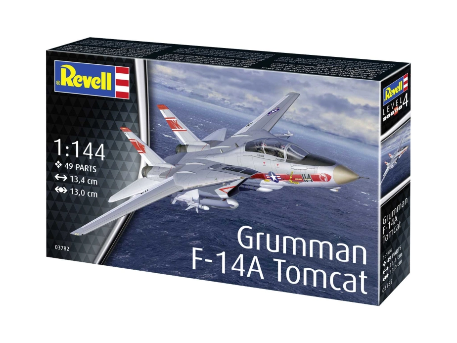 Plastic ModelKit lietadlo 03782 - Grumman F-14A Tomcat (1:144)