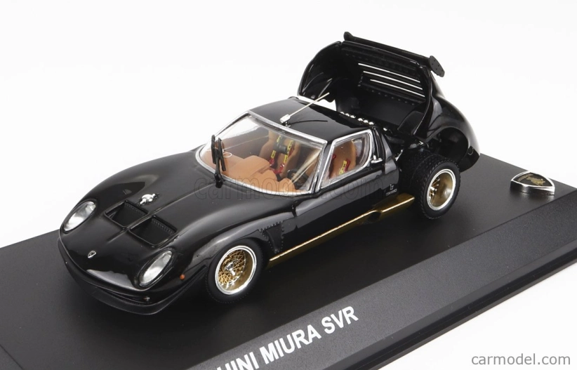 Kyosho Lamborghini Miura Svr 1970 1:43 čierna
