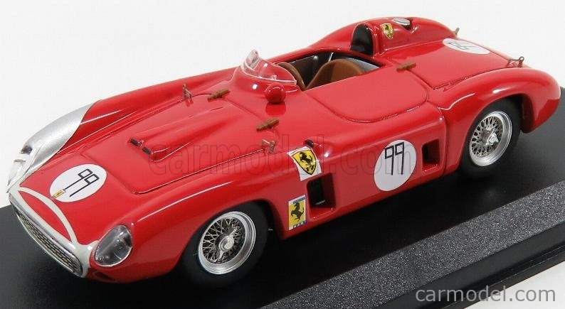 Art-model Ferrari 860 Monza N 11 2nd Bridgehampton 1958 B.grossman 1:43 Červená strieborná