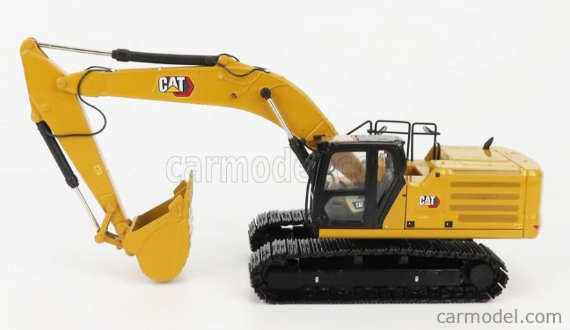 Dm-models Caterpillar Cat336 Escavatore Cingolato - Tractor Hydraulic Excavator Scraper - Next Generation 1:50 Žlutá Černá