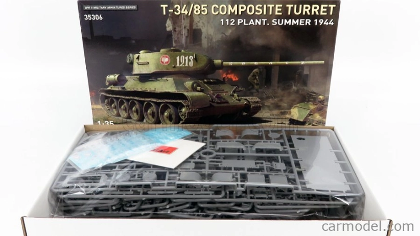 Miniart Kampfpanzer T-34/85 Tank Military Summer 1944 1:35 /