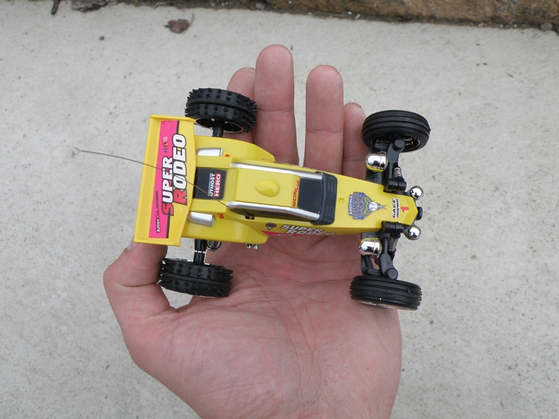 Mini Buggy Kart, žltá, 27 MHz