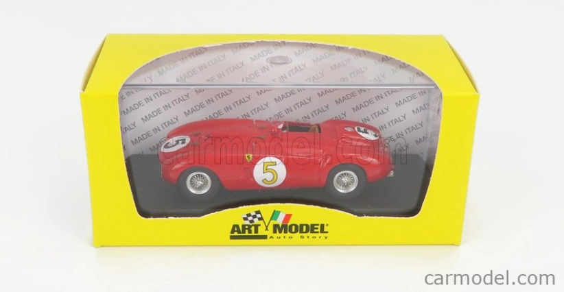 Art-model Ferrari 375 Plus 5.0l V12 Spider Ch.0392 Team Scuderia Ferrari N 5 24h Le Mans 1954 L.rosier - R.manzon 1:43 Červená