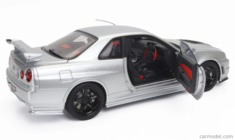 Autoart Nissan Skyline Gt-r (r34) Z-tune 2002 1:18 Strieborná