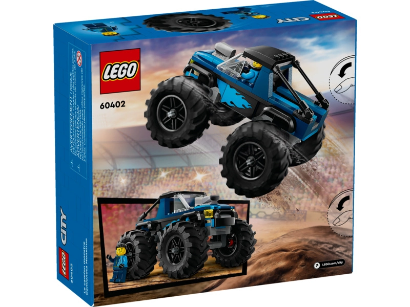 LEGO City - Modré monster truck