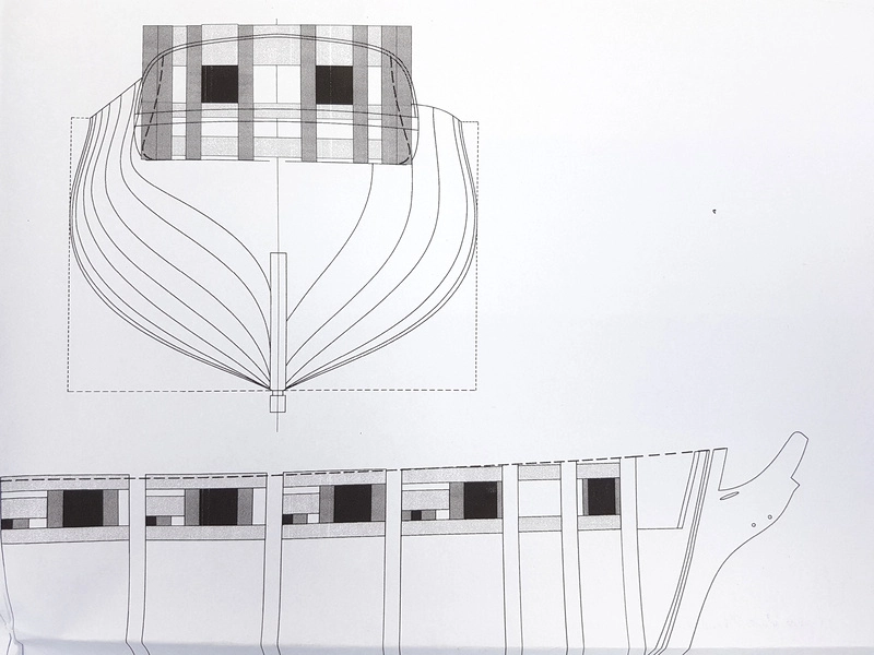 Model Shipways Syren US Briga 1803 1:64 kit