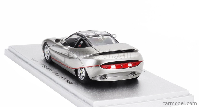 Kess-model Ferrari F90 Pininfarina 1988 - Osobné auto Brunejského sultána 1:43 Strieborná