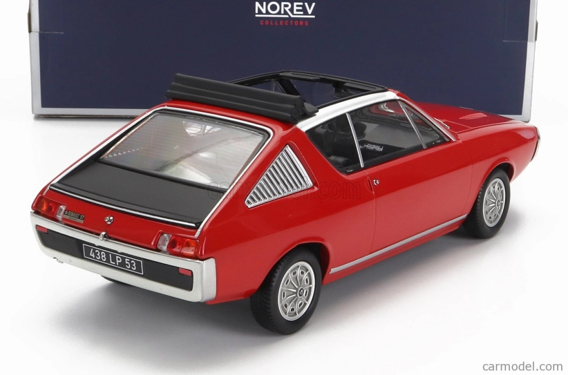 Norev Renault 17 Gordini Cabriolet 1975 1:18 Red