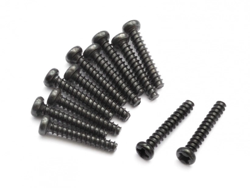 Samorezná skrutka s polguľatou hlavou PBHO 2 x 12 mm 12 ks