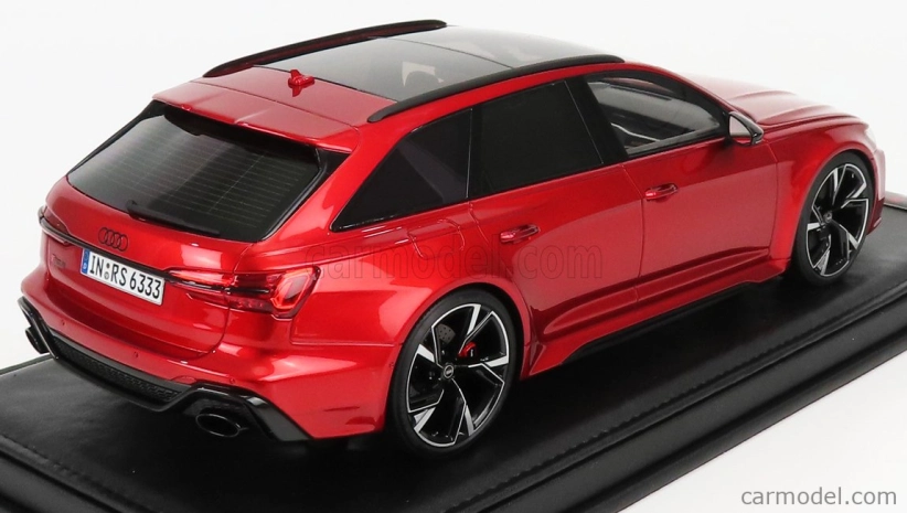 Motorhelix Audi A6 Rs6 Avant (c8) 2020 1:18 červená met.