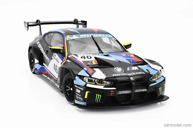 Minichamps BMW 4-series M4 Gt3 Team Wrt N 46 1:18, černá