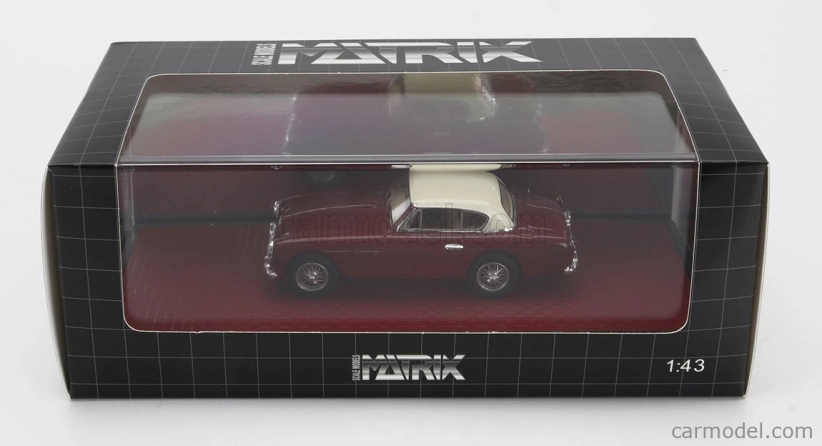 Modely v mierke Matrix Aston martin Db2-4 Mkii Fhc Notchback 1955 1:43 Red Cream
