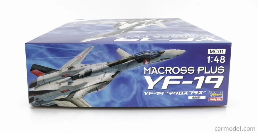 Hasegawa Tv series Yf-19 Robot Advance Variable Fighter Airplane Macross Plus 1:48 /