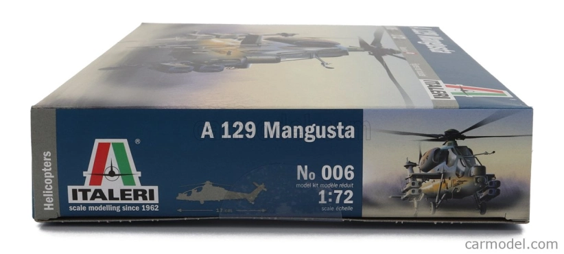 Italeri Agusta westland A129 Mangusta Helicopter Military 1983 1:72 /