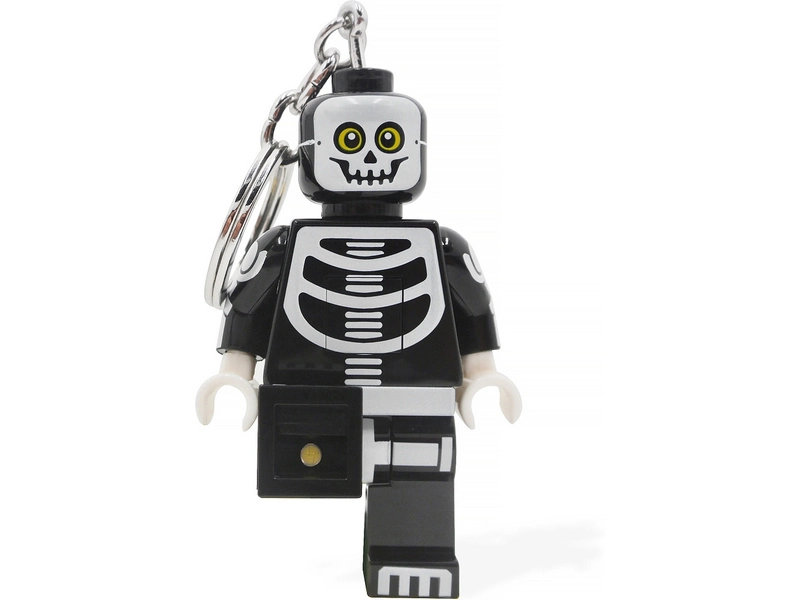 LEGO svítící klíčenka - Kostlivec