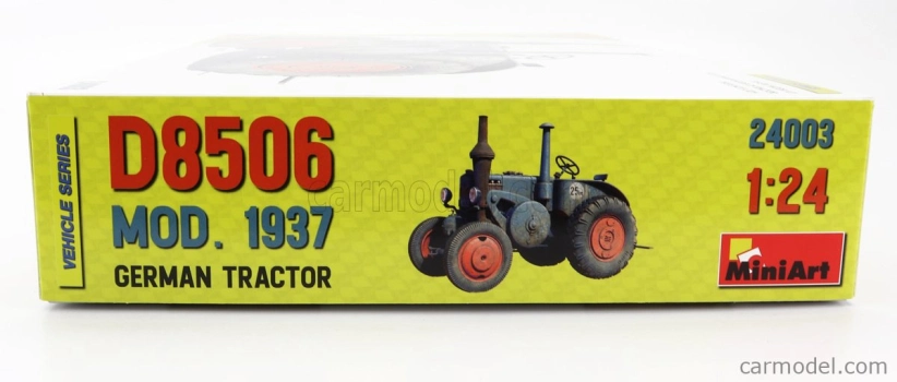 Miniart Lanz Bulldog D8506 German Tractor 1949 1:24 /