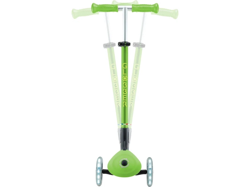 Globber - Koloběžka Primo Plus Lights V2 skládací Blue/Emerald Green