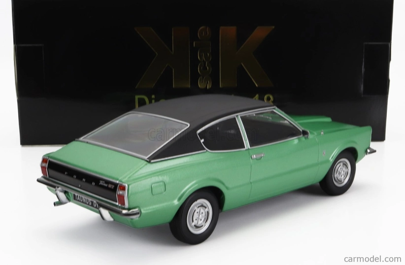 Kk-scale Ford england Taunus Gt Coupe 1971 1:18 zelená čierna