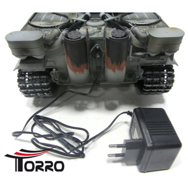 RC tank Tiger I 1:16 raná verze BB, šedá