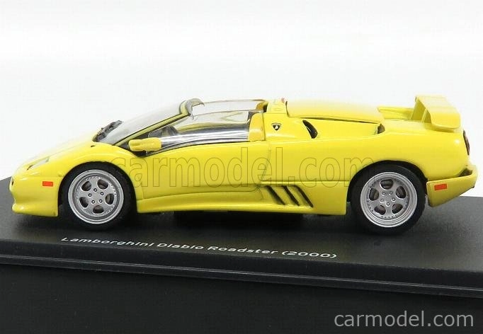 Edicola Lamborghini Diablo Roadster Spider 2000 1:43 Žlutá