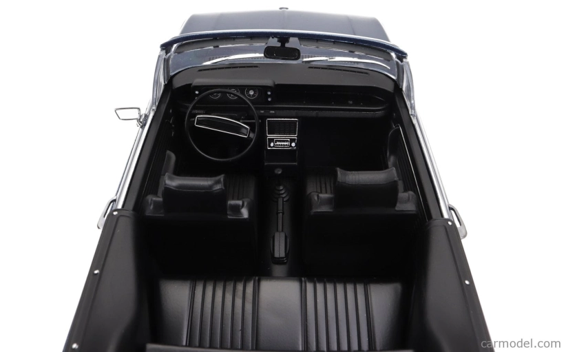 BMW 2002 Cabriolet 1968 v mierke kk - s odnímateľnou mäkkou strechou 1:18 Blue Met