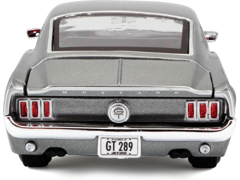 Maisto Ford Mustang GT 1967 1:24 šedá metalíza