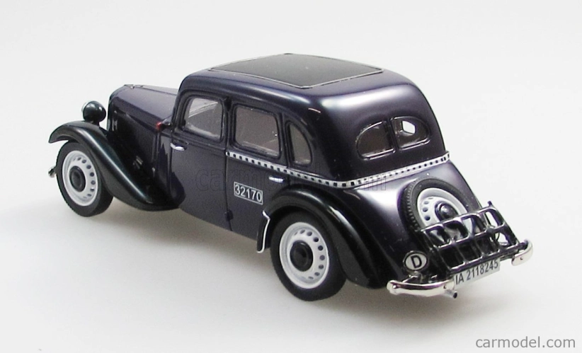Esval model Adler Trumpf Junior Berlin Taxi 1941 1:43 Modrá Černá