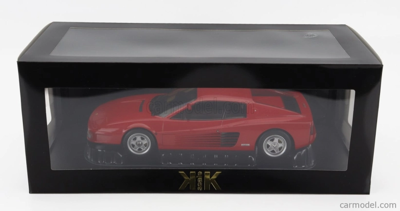 Ferrari Testarossa Mki 1984 Monodado Monospecchio v mierke 1:18 červená