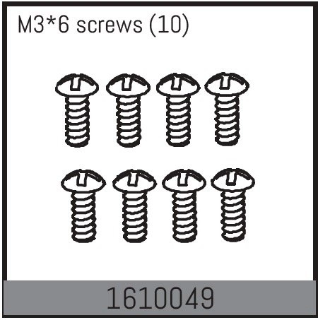 M3*6 screws (10)