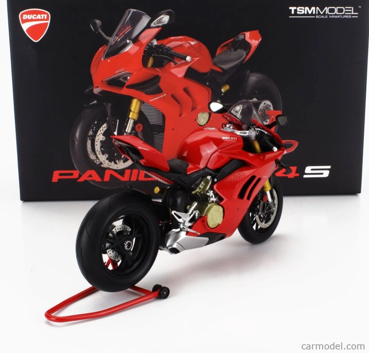 Truescale Ducati Panigale V4 S 2018 1:12 Red
