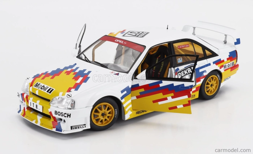 Solido Opel Omega 3000 Evo 500 Team Irmscher N 37 Dtm Season 1991 Volker Strycek 1:18 Bílá Žlutá