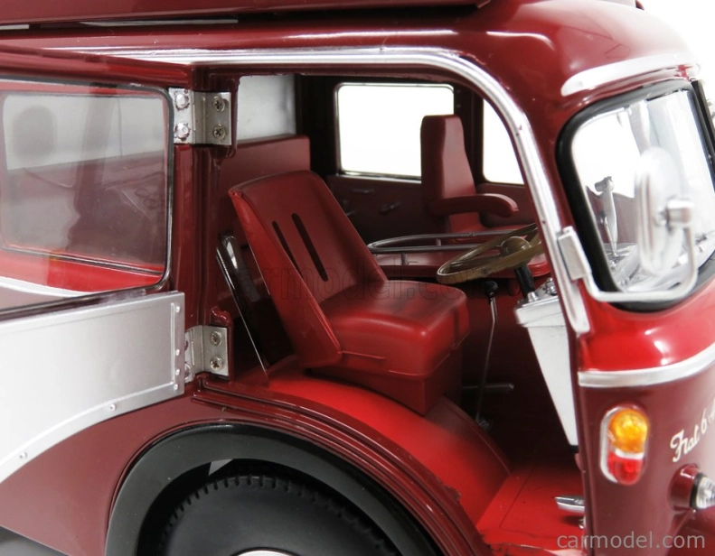 Cmr Fiat 642rn2 Truck Bartoletti F1 Ferrari Car Transporter 1957 1:18 Červené Bordeaux