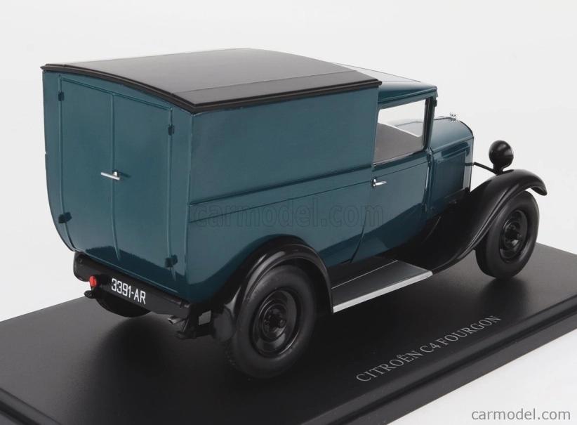 Edicola Citroen C4 Furgon Truck Van 1930 1:24 zelená čierna