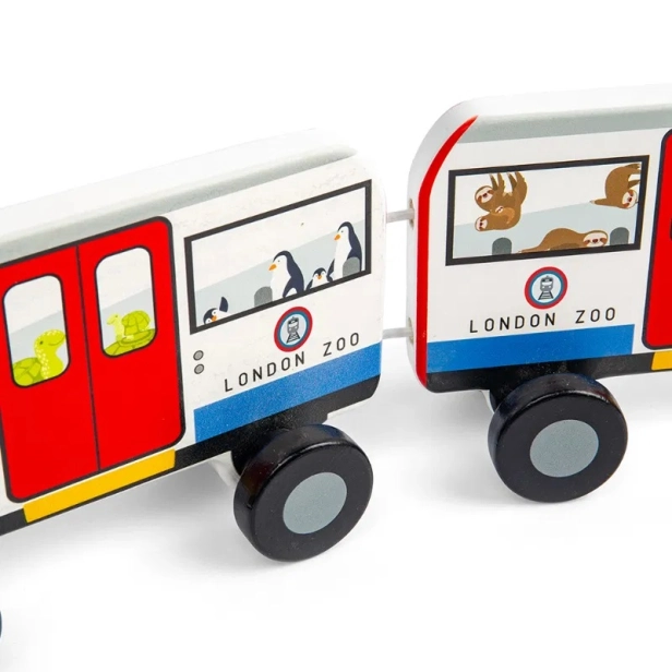 Bigjigs Toys Hračka na ťahanie Londýnske metro
