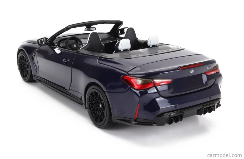 Minichamps BMW radu 4 M4 (g83) Cabriolet 2020 1:18 Modrá