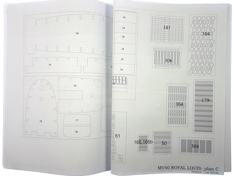 MAMOLI Royal Louis 1780 1:90 kit
