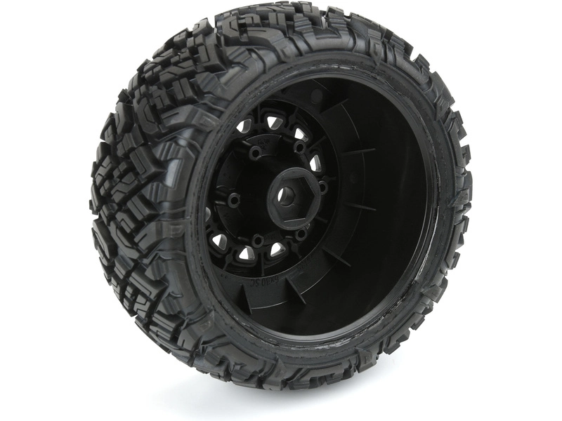 Kolesá Pro-Line 2.2/3.0", pneumatiky Icon M2, disk Raid H12 black (2)