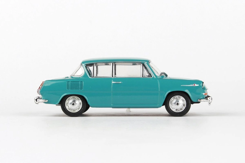 Abrex Škoda 1100MBX (1969) 1:43 – tyrkysová svetlá
