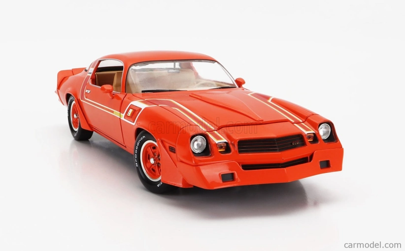 Greenlight Chevrolet Camaro Z/28 Hugger Coupe 1980 1:18 Orange