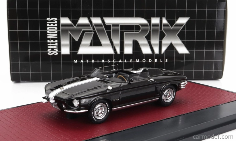 Modely v mierke Matrix Chevrolet Corvair Super Spider Xp-785 Concept 1962 1:43 čierna