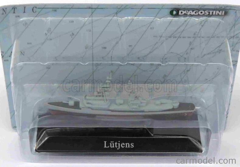 Edicola Warship Lutjens Guided Missile Destroyer Germany 1966 1:1250 Military
