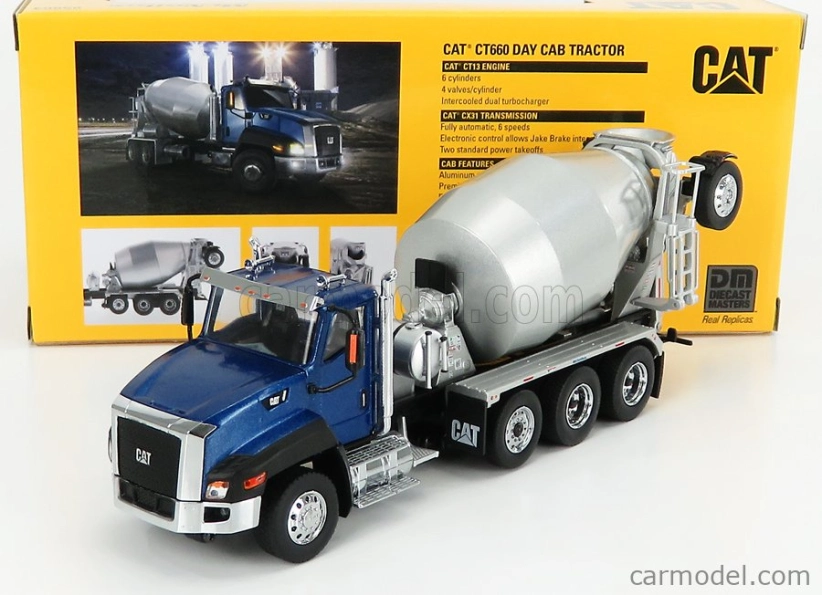 Dm-models Caterpillar Ct660 Domíchávač betonu 1:50, modrá