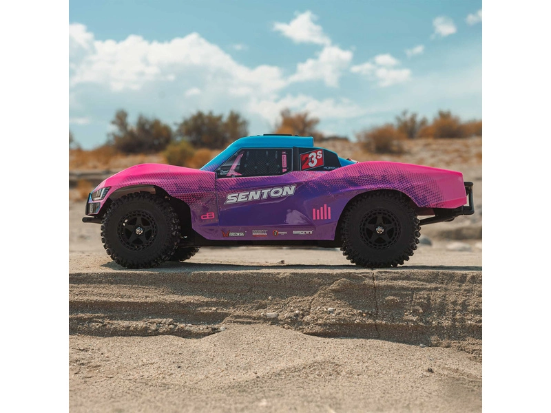 RC auto Arrma Senton 223S BLX 4WD 1:10 RTR DSC, červené