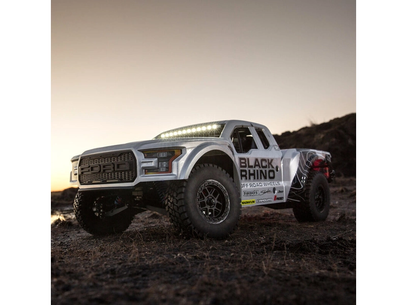 RC auto Losi Ford Raptor Baja Rey V2 1:10 4WD RTR Black Rhino