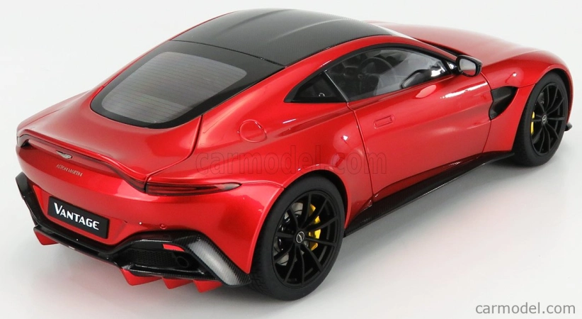 Autoart Aston martin Vantage 2019 1:18 Hyper Red Carbon Black Roof