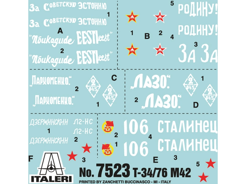 Italeri Easy Kit – T34/76 m42 (1:72)