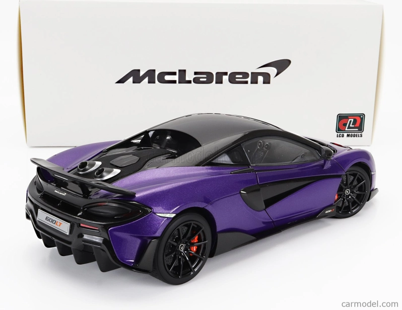 LCD model Mclaren 600lt 2018 1:18 Purple